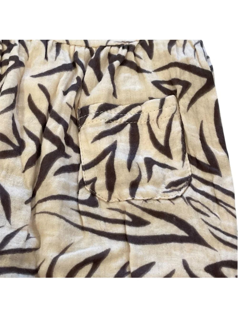 Jessica Simpson Girls Size 12 Month Zebra Print One Piece Romper Coverall NWT